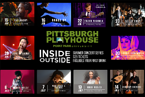 Pittsburgh's Own Local Talent To Perform All Summer At The Pittsburgh Playhouse INSIDE/OUTSIDE 