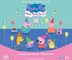 PEPPA PIG'S SING-ALONG PARTY! Comes to Miller Auditorium in November  Image