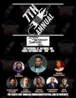 Seventh Annual BALTIMORE COMEDY FESTIVAL Announced   Image