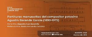 Compartirá El Cenidim El Legado Musical Del Compositor Agustín Baranda  Image