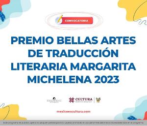 Abren La Convocatoria Para El Premio Bellas Artes De Traducción Literaria Margarita Michelena 2023  Image