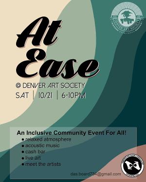 Denver Art Society's At Ease Art Night Set For Next Month Image