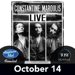 American Idol Finalist and Tony Nominee Constantine Maroulis To Perform Live at the Sieminski Theater On October 14 