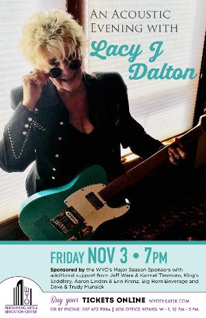 WYO Will Host Lacy J. Dalton in November Image