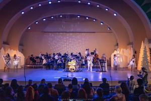 The 11th Annual VIOLECTRIC Holiday Show Rocks Lake Eola Park In Downtown Orlando On December 9 Image