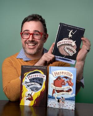 The Theatre Geeks Anonymous Podcast Talks With Robby Sandler And Lizzie Hagstedt On Their New Musical, HEREVILLE Image