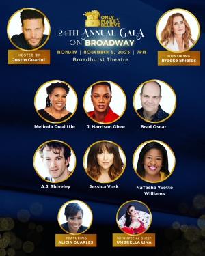 Only Make Believe Adds Justin Guarini as Host and GMA's Alicia Quarles to Annual Gala 
