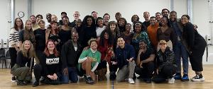 Cast Set For The Workshop Presentation Of I'M EVERY WOMAN - THE CHAKA KHAN MUSICAL 