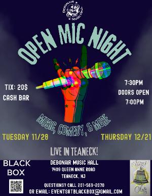 Open Mic Night Comes To Debonair Musical Hall In Teaneck 