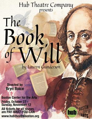 Bryn Boice Directs THE BOOK OF WILL With Hub Theatre Image