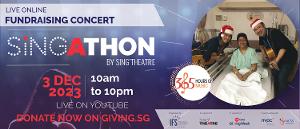 Sing'theatre Launches Fourth SINGATHON in December Image