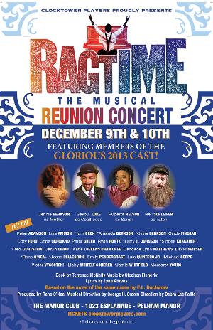 Clocktower Players to Present 10 Year Reunion Concert of RAGTIME 