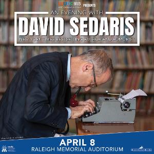 David Sedaris Comes To The Martin Marietta Center For The Performing Arts, April 8 Image