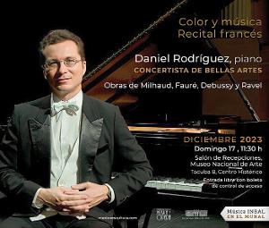 Color Y Música: Recital Francés En El Museo Nacional De Arte Image