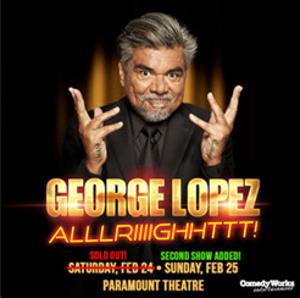 Comedian George Lopez Adds Second Show At Paramount Theatre Image