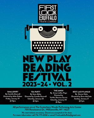 Guest Responders Announced For First Look Buffalo's New Play Reading Festival Vol. 2 