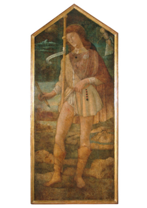 Friends Of Florence Facilitates Restoration of Painting Of Saint Roch By Bartolomeo Della Gatta In Horne Museum Image