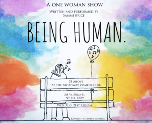 One Woman Show BEING HUMAN Presents At 53Above Broadway Starring Sammi Price  Image