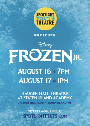 Spotlight Youth Theatre Company Presents FROZEN, JR Image