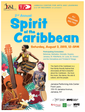2nd Annual Spirit Of The Caribbean Celebration Comes to the Jamaica Performing Arts Center 