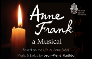 ANNE FRANK, A Musical Opens Off-Broadway This September 