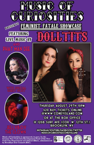 Music Of Curiosities Feminist Fatale Showcase Image