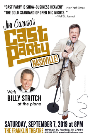 JIM CARUSO'S CAST PARTY to Make Nashville Debut Image