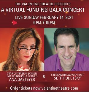 Valentine Theater Celebrates 125th Anniversary Gala Live With Seth Rudetsky and Ana Gasteyer  Image