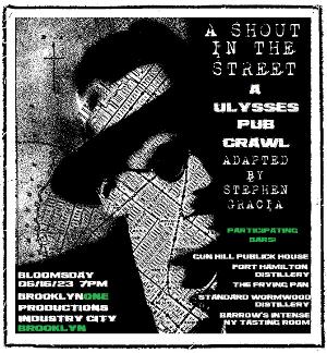Bloomsday Pub Crawl At Brooklyn's Industry City to Celebrate James Joyce And Ulysses Image