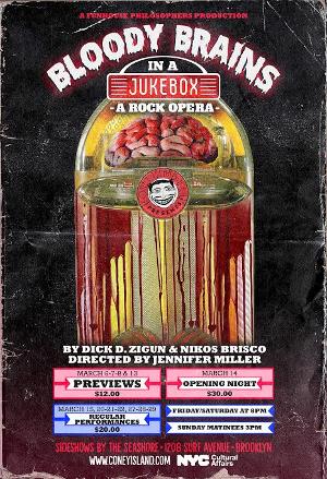 Coney Island USA to Launch BLOODY BRAINS IN A JUKE BOX  Image