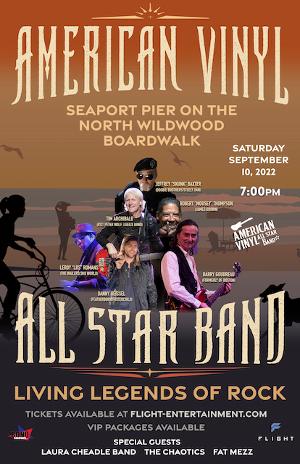 The American Vinyl All Star Band To Bring Star-Studded Performance To Seaport Pier Image