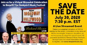 Tune in to FROM BROADWAY TO HOLLYWOOD - LIVE WITH RICHARD GLAZIER Benefiting the Newport Music Festival 