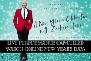 Opera Saratoga Will Present New Year's Eve Celebration With Zachary James Free Video Broadcast 