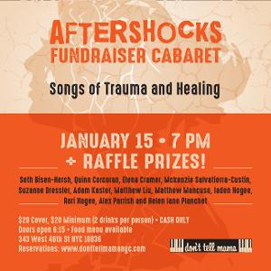SONGS OF TRAUMA AND HEALING Fundraiser to be Presented at Don't Tell Mama in January Image