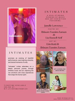 Janelle Lawrence Presents INTIMATES A Soul-Stirring Evening Of Music And Art Exhibition Image