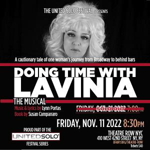 Susan Campanaro's DOING TIME WITH LAVINIA Earns Additional Encore At 2022 United Solo Festival 