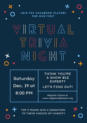 Vagabond Players Hosts Show Biz Virtual Trivia  Image