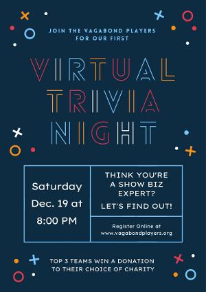 Vagabond Players Hosts Show Biz Virtual Trivia Image