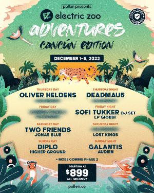 Electric Zoo Announces The Return Of ELECTRIC ZOO ADVENTURES: Cancún Edition Image