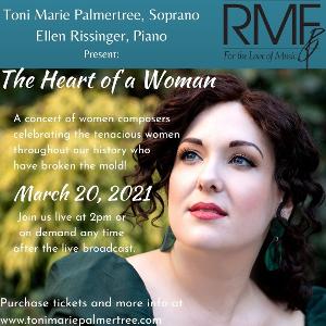 Toni Marie Palmertree and Ellen Rissinger Present Virtual Concert THE HEART OF A WOMAN Image