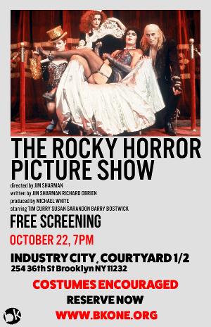 THE ROCKY HORROR PICTURE SHOW to be Screened at the Industry City Bandshell Courtyard This Month 