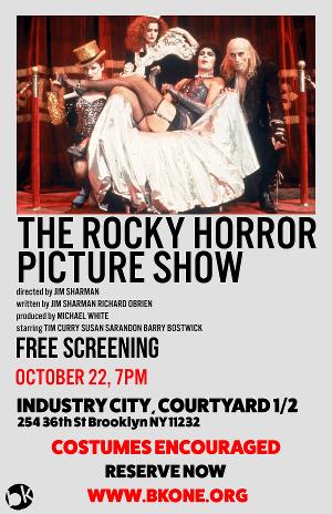 THE ROCKY HORROR PICTURE SHOW to be Screened at the Industry City Bandshell Courtyard This Month Image