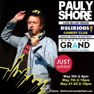 Comedian Pauly Shore Returns To Delirious Comedy Club In Las Vegas 