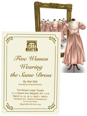 City Gate Productions Celebrates Women's Month With FIVE WOMEN WEARING THE SAME DRESS Image