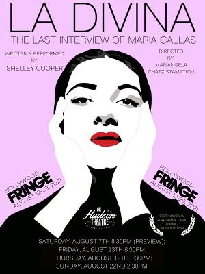 LA DIVINA: THE LAST INTERVIEW OF MARIA CALLAS Begins Next Month at Hudson Guild Theatre Image