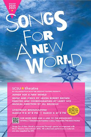 Southern Connecticut State University Theatre Presents SONGS FOR A NEW WORLD 