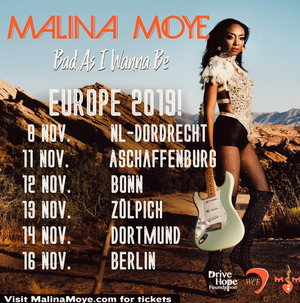 Malina Moye Launches Tour To Support New Album 