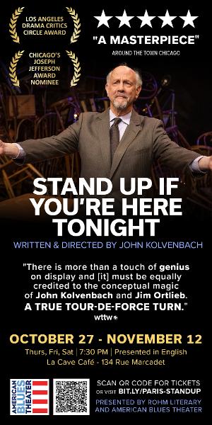 European Premiere of STAND UP IF YOU'RE HERE TONIGHT to Play La Cave Cafe Starting This Month 