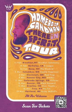 Homeboy Sandman Announces 'There In Spirit' Tour 
