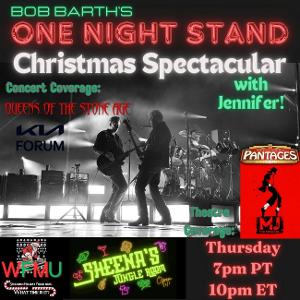 Join Bob Barth's One Night Stand for a ONE NIGHT STAND CHRISTMAS SPECTACULAR Image
